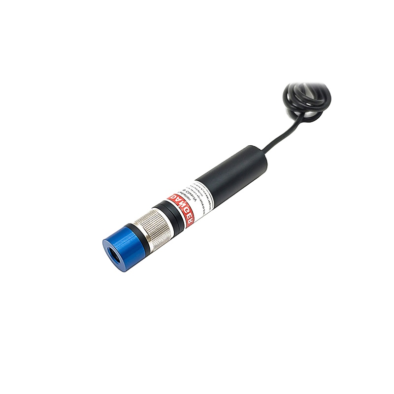 Industrial Blue Laser - Hoge stabiliteit, instelbare focus, Powell-lens, TTL
