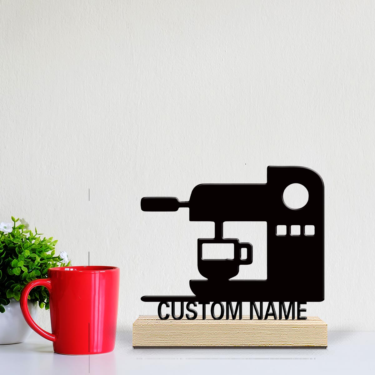 Desktop Laser Engraver - 1 stuk interessante metalen bureaubladdecoratie, aanpasbare