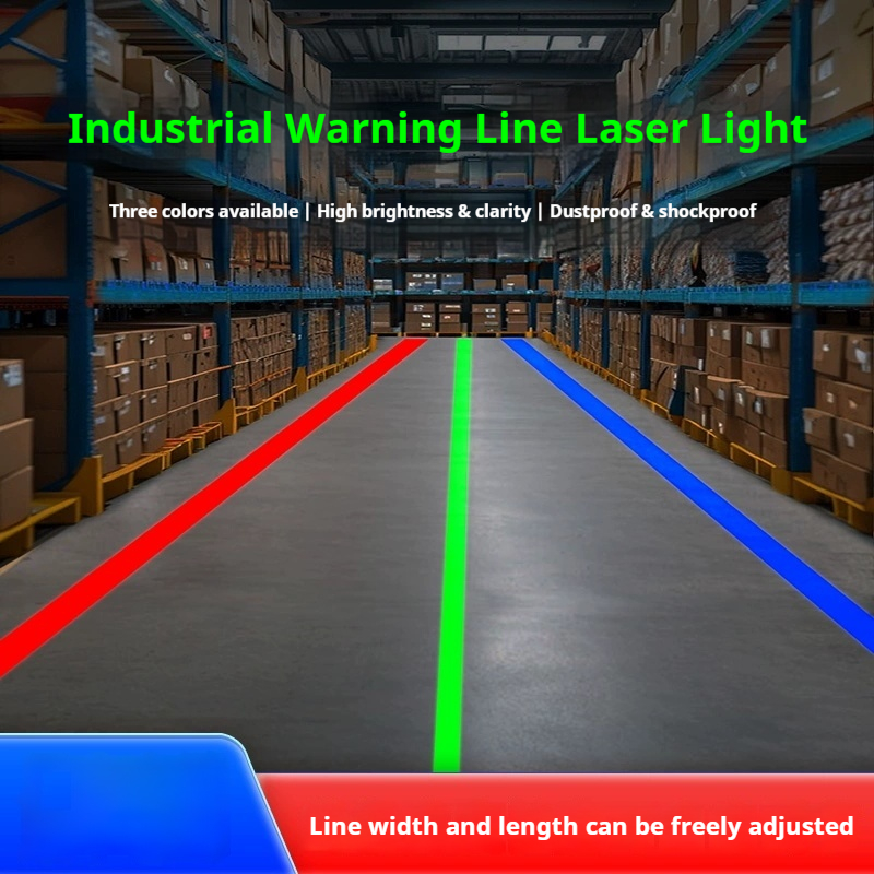 Industrial Laser Line Projector - Industriële eenlijns laserlicht veiligheidswaarschuwingsbord projectielicht fabriek