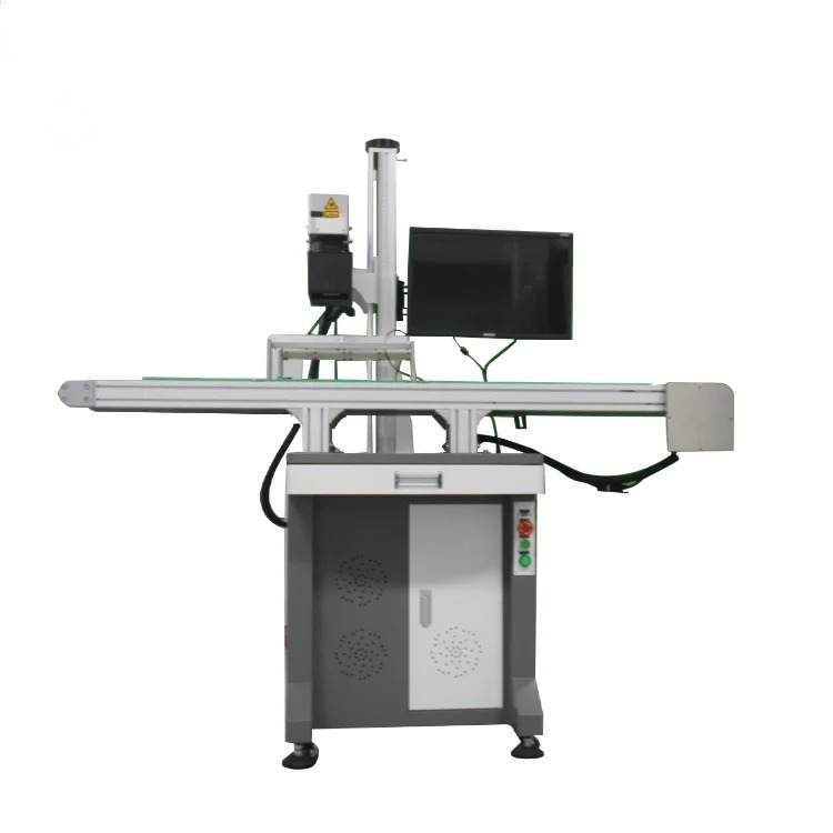 Industrial Laser Printing - Industriële UV-lasermarkeerdrukmachine met CCD-camera Automatisch visueel