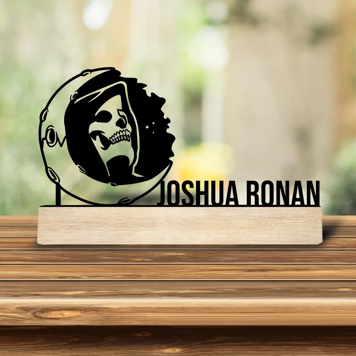 Desktop Laser Engraver - 1 stuk gepersonaliseerd ijzeren bureaubladornament met