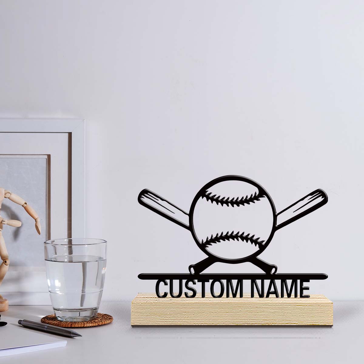 Desktop Laser Engraver - 1 stuk metalen ornamenten met aanpasbare