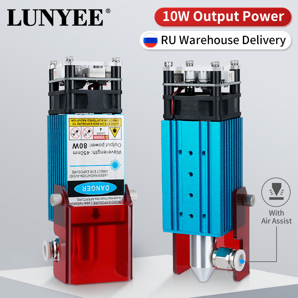 Industrial Laser Engraver - LUNYEE Lasermodule 80W 40W Met Air