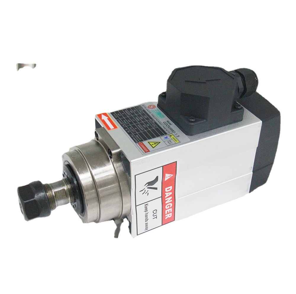 Cnc Spindle Motor - CNC-freesmachine spindel 1,5 kW vierkante luchtgekoelde