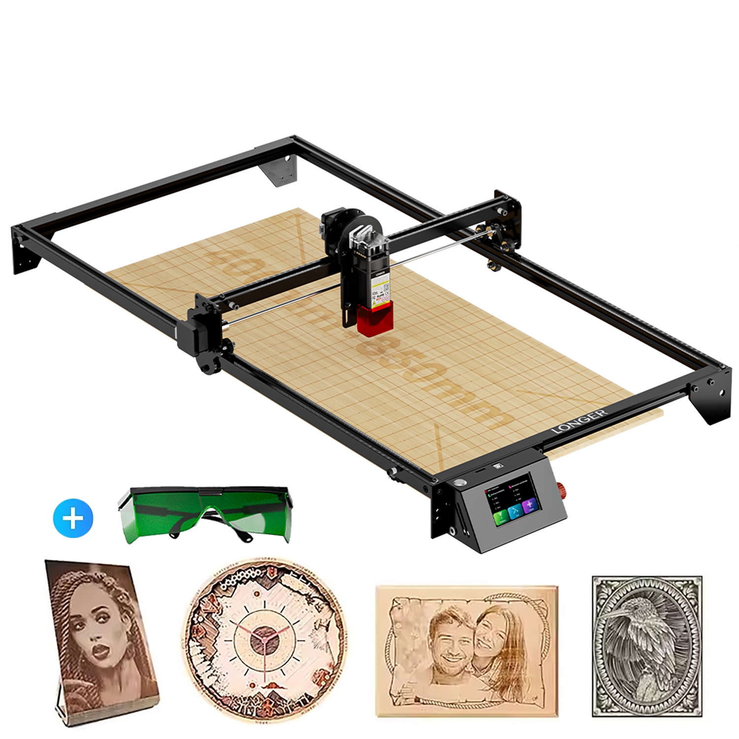 Industrial Laser Engraver - Krachtige 400x850mm RAY5 20W Lasersnijden Graveermachine