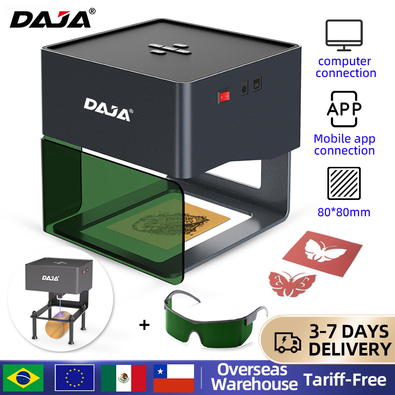 Industrial Laser Engraver - DAJA DJ6 Mini Draagbare Lasergraveerder Diy