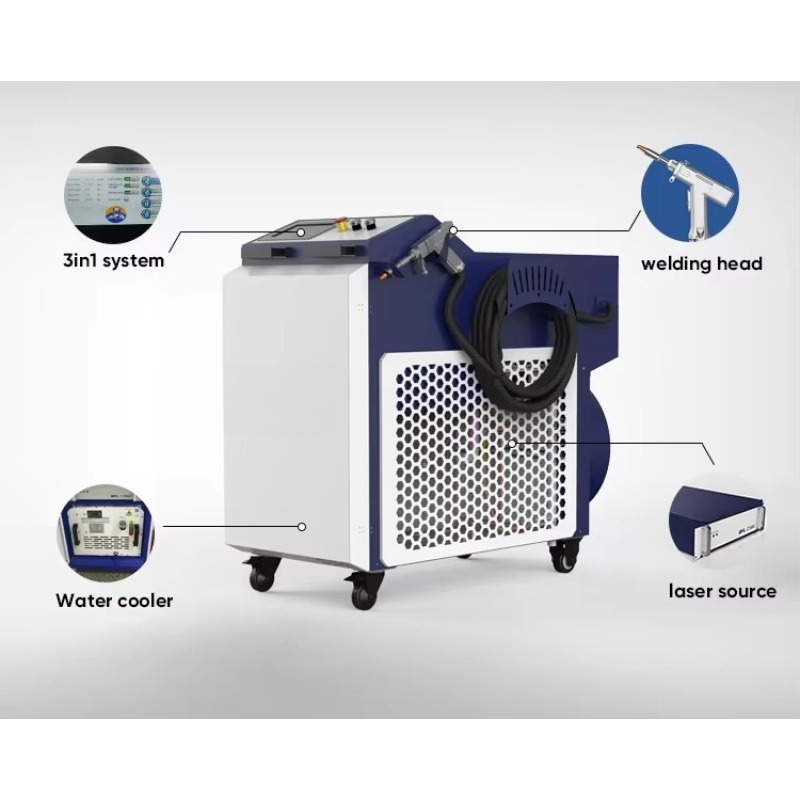 Stabiele nieuwe automatische d - Industrial Handheld Laser Welding Machine recensie en prijs