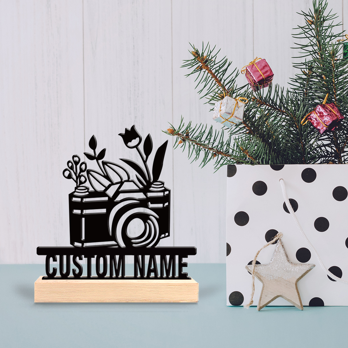 1 stuk metalen bureau ornament - Desktop Laser Engraver recensie en prijs