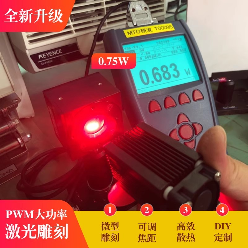 638nm High-Power 750 mW/120 mW - Industrial Grade Laser Engraver recensie en prijs