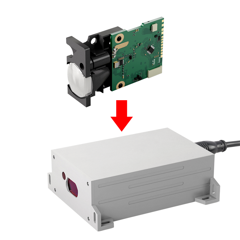 NIEUWE IP67 Tunnel Survey Indu - Industrial Laser Distance Sensor recensie en prijs