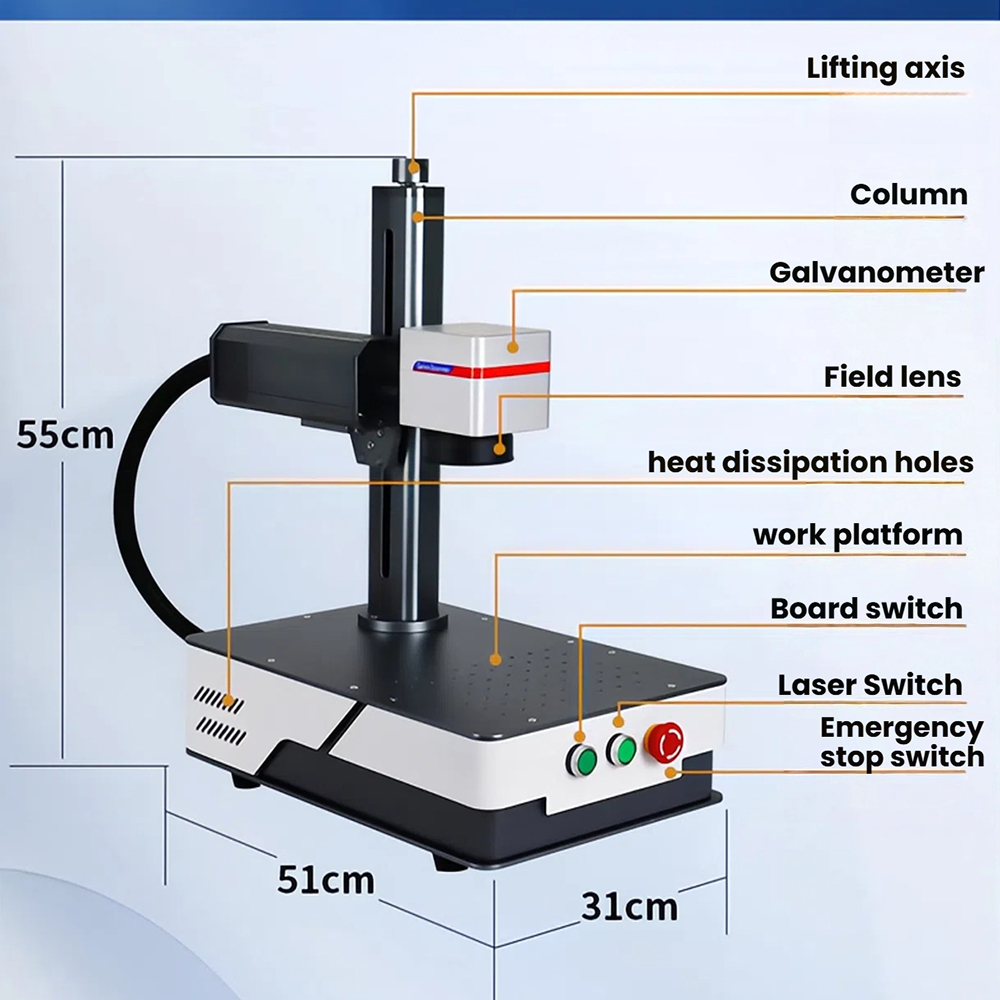 WaveTopSign 20W 30W Fiber Lase - Fiber Laser Source 20W recensie en prijs