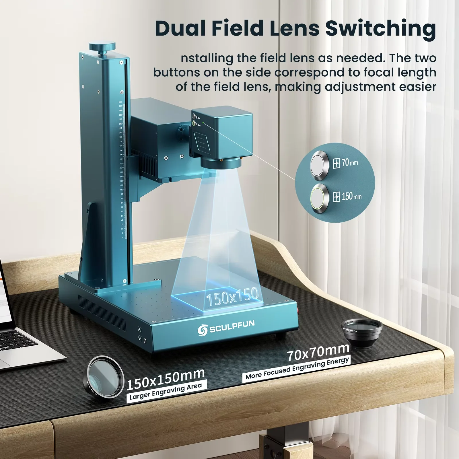 SCULPFUN V5 UV-lasergraveermac - Industrial Grade Laser Engraver recensie en prijs