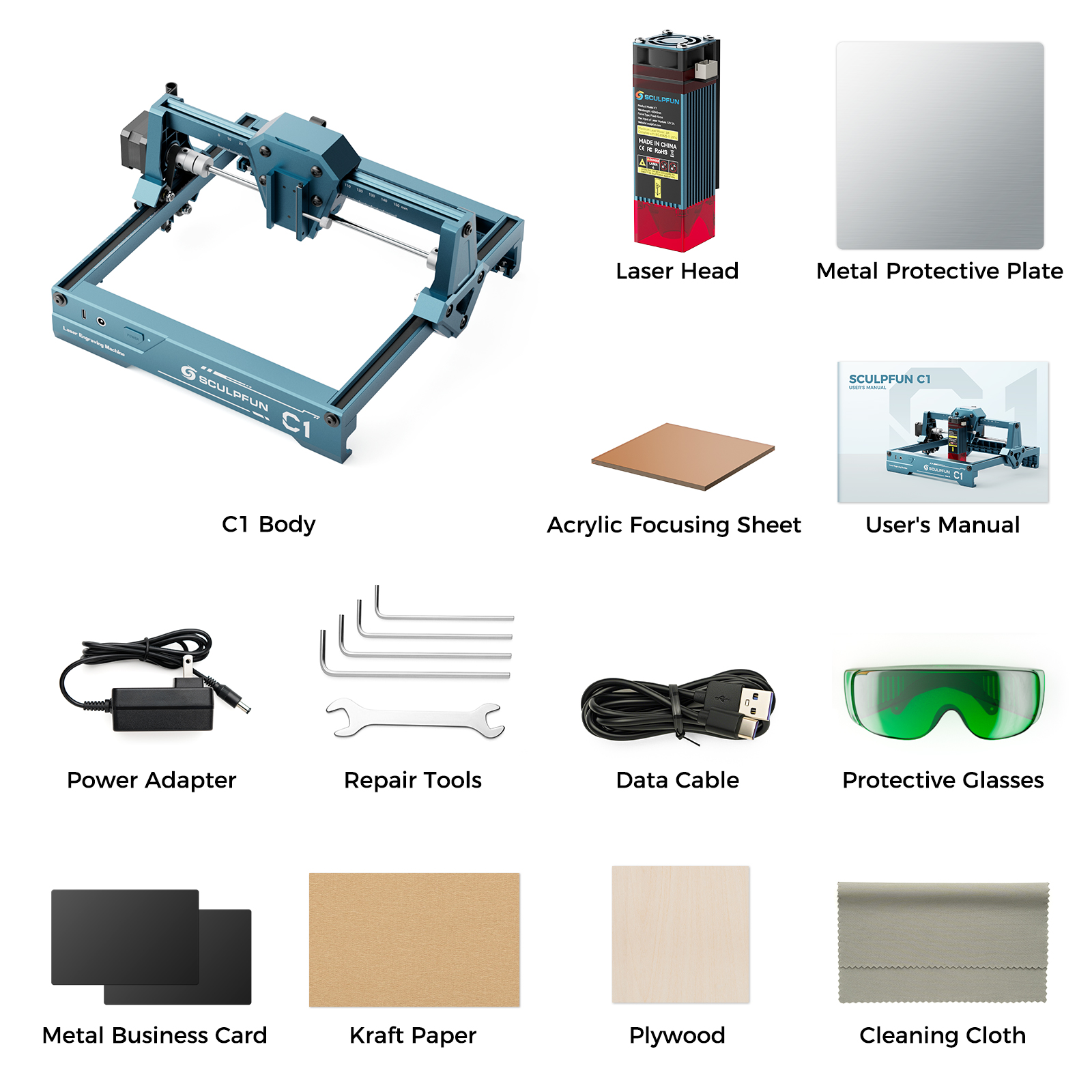 Sculpfun 3W C1 Mini Lasergrave - Industrial Laser Engraver recensie en prijs