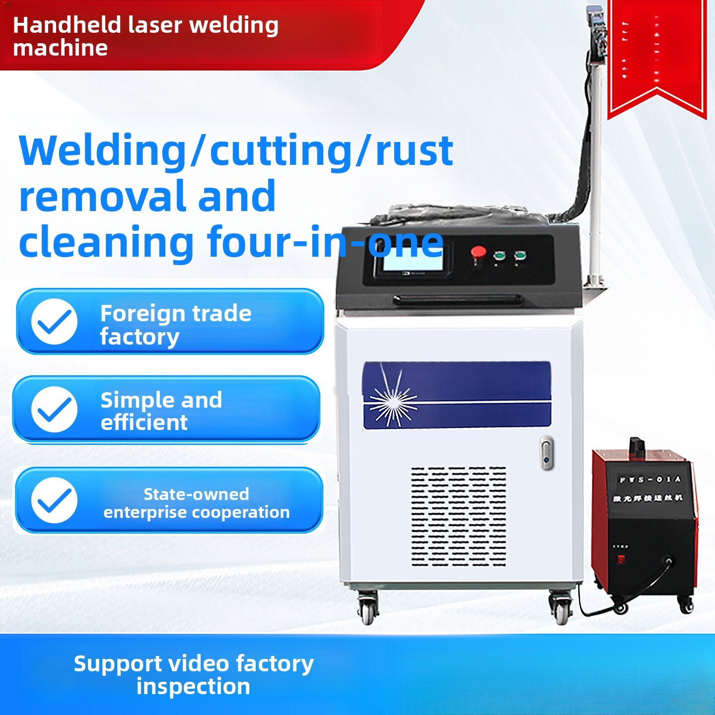 Handheld industriële volautoma - Industrial Handheld Laser Welding Machine recensie en prijs