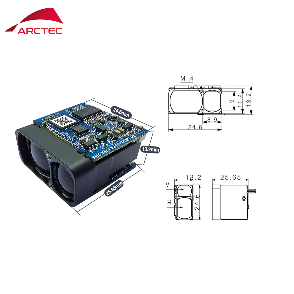 1500m zeer nauwkeurige TOF-las - Industrial Laser Distance Sensor recensie en prijs