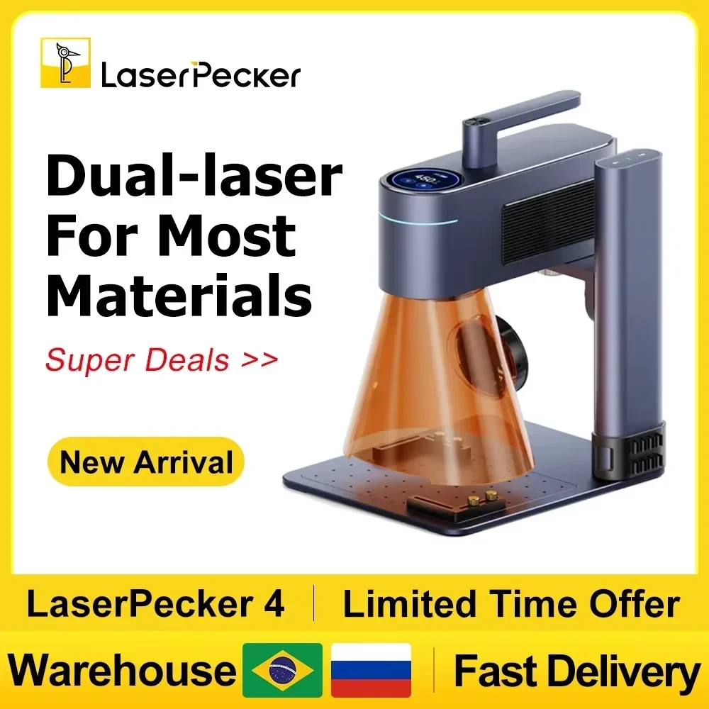LASERPECKER 4 LP4 lasergraveer - Industrial Laser Engraver recensie en prijs