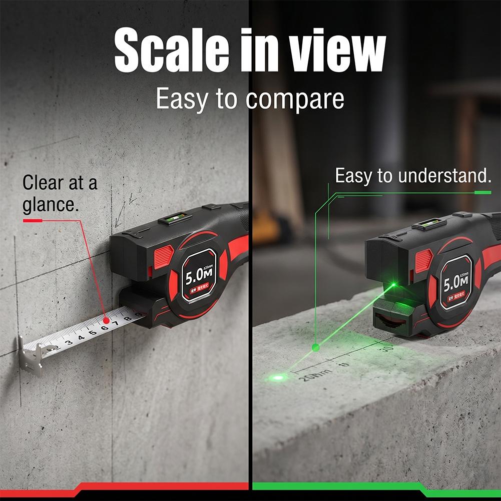 2-in-1 laser afstandmeter stal - Industrial Laser Distance Sensor recensie en prijs