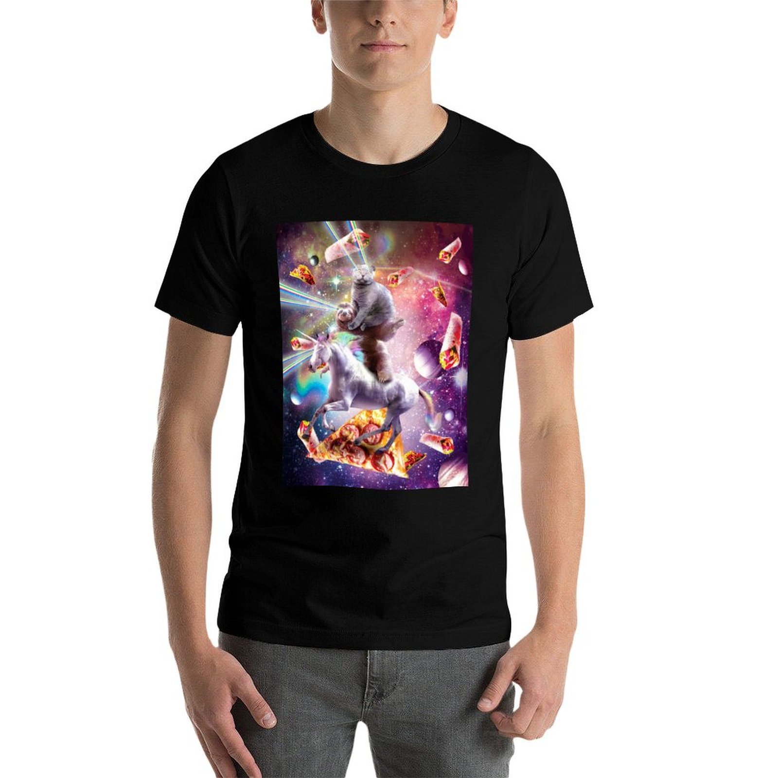 Laser Eyes Space Cat On Sloth  - Industrial Laser Printing recensie en prijs