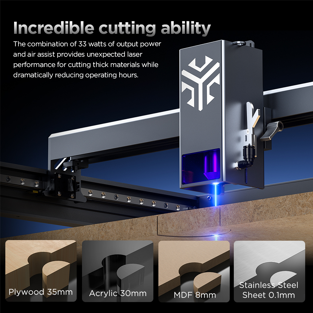 ACMER P2 Lasergraveermachine 3 - Industrial Laser Engraver recensie en prijs