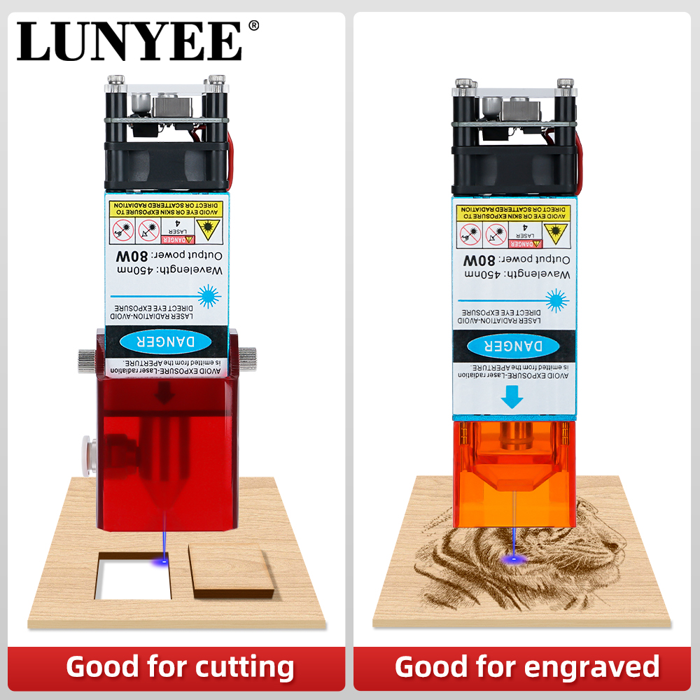 LUNYEE Lasermodule 80W 40W Met - Industrial Laser Engraver recensie en prijs