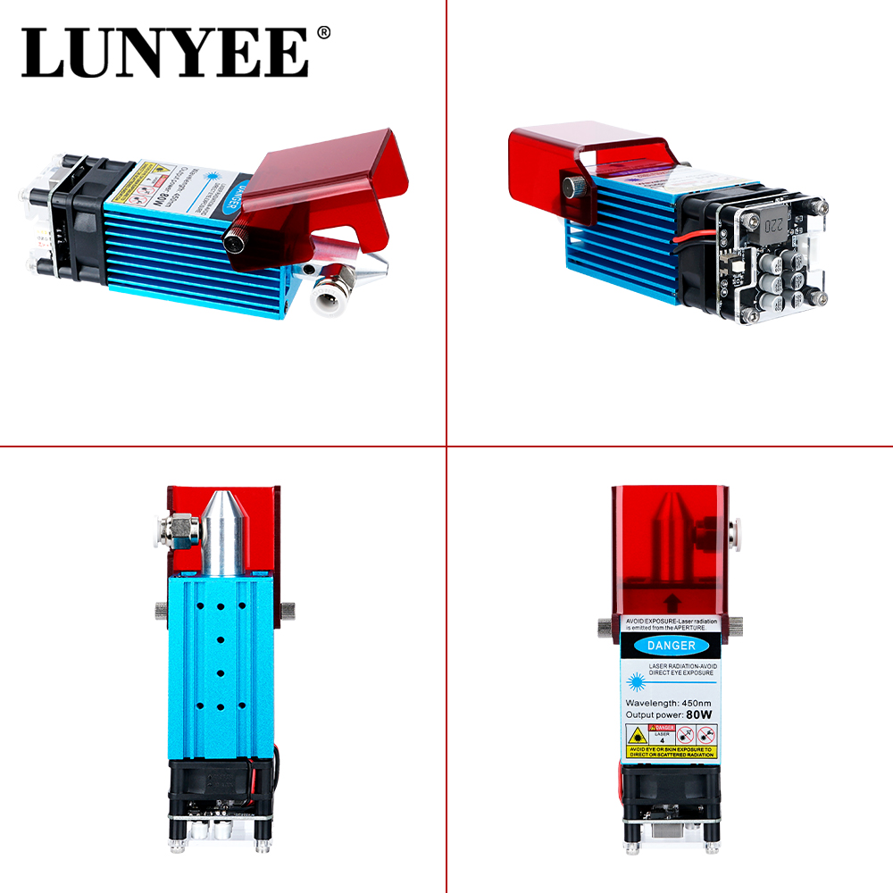 LUNYEE Lasermodule 80W 40W Met - Industrial Laser Engraver recensie en prijs