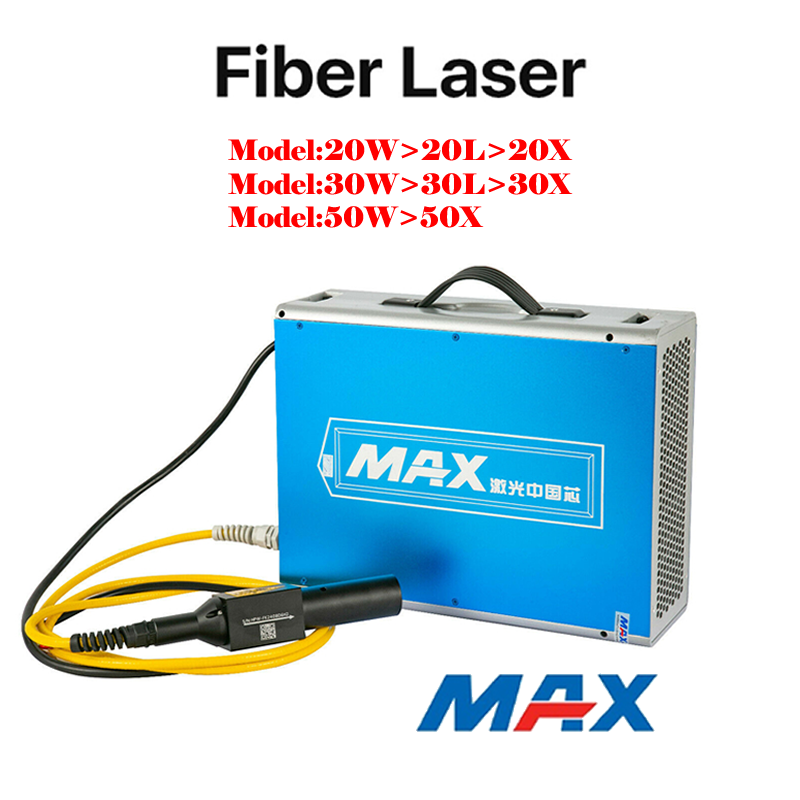 Originele MAX Brand 20W 30W 50 - Fiber Laser Source 20W recensie en prijs