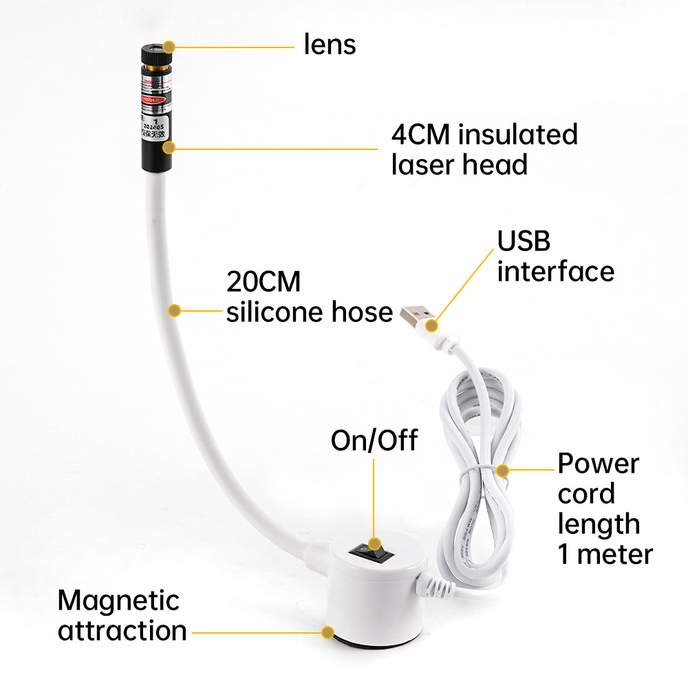 USB-aangedreven rood laserlich - Industrial Laser Welder recensie en prijs