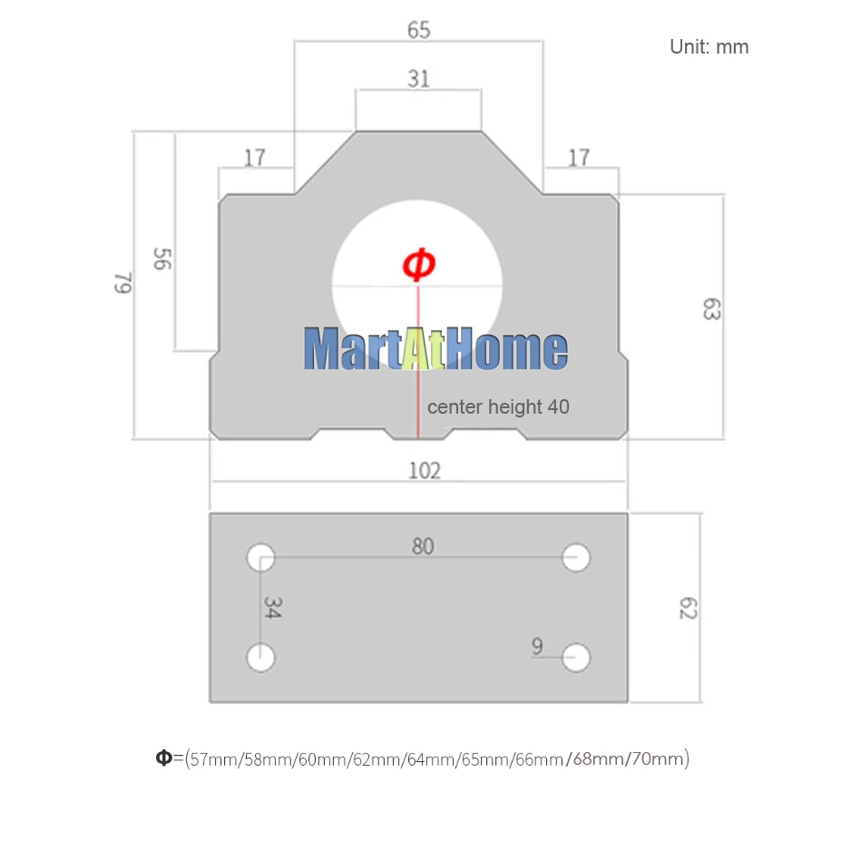 ARGEDO 57mm ~ 70mm Spilmotor A - Cnc Spindle Motor recensie en prijs