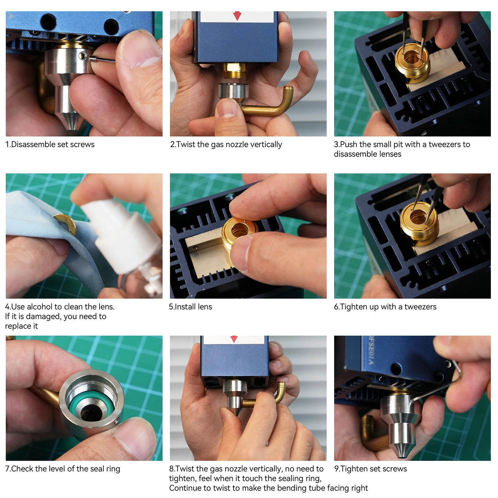 SCULPFUN 6pcs Laser Lens voor  - Industrial Laser Engraver recensie en prijs