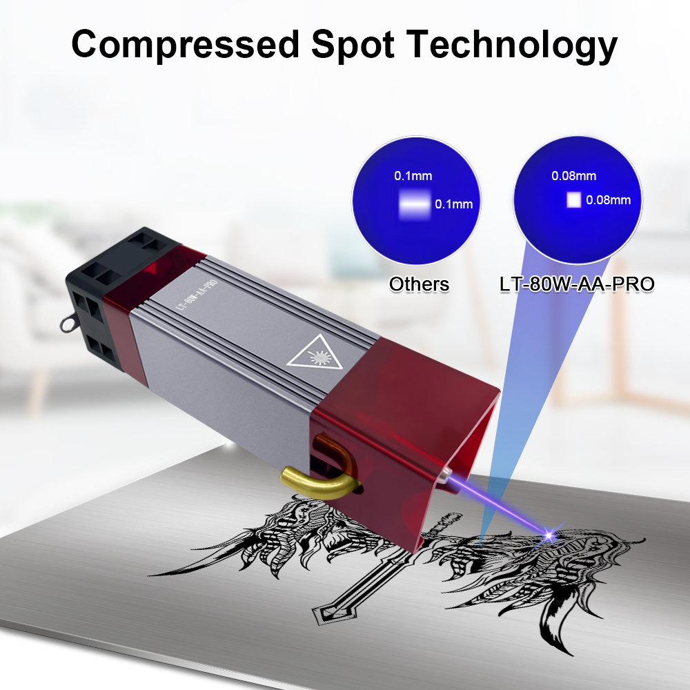 LASER TREE Pro 80W CNC-laserko - Industrial Laser Engraver recensie en prijs
