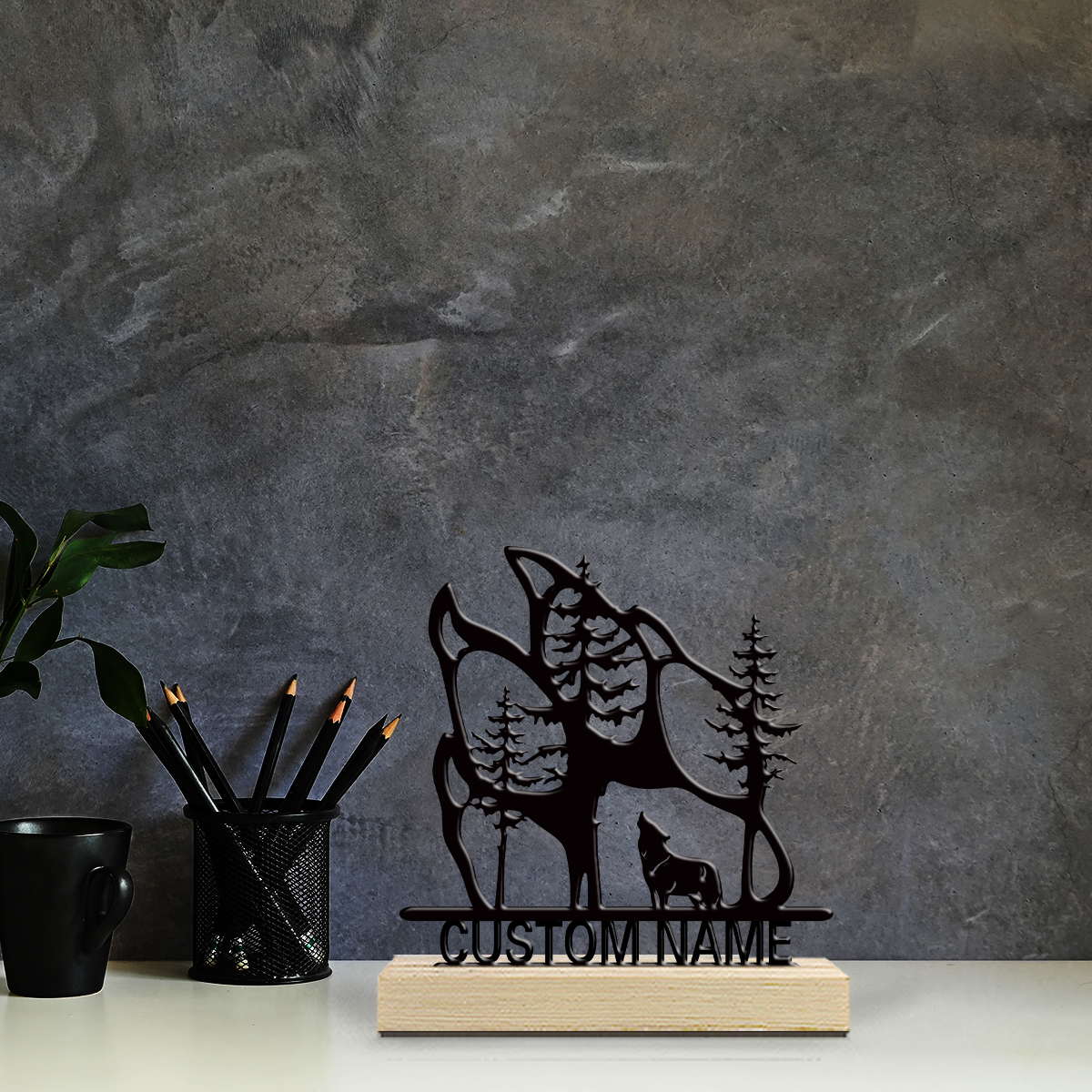 1 stuk metalen bureauversierin - Desktop Laser Engraver recensie en prijs