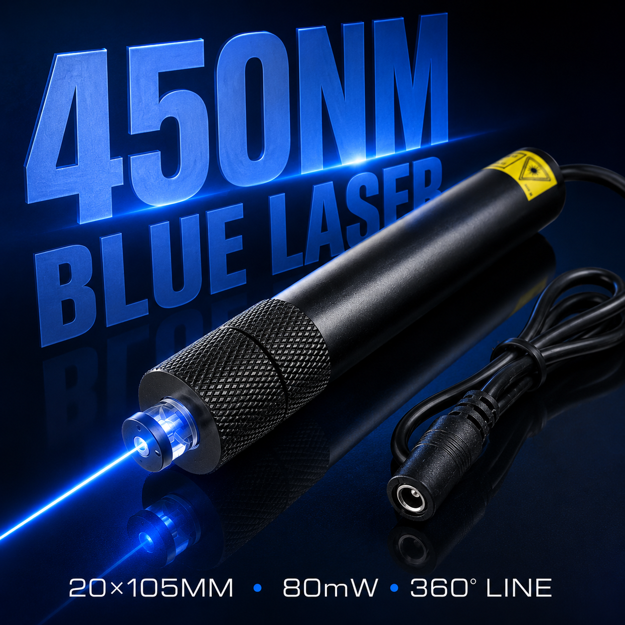 ZhonNa 450nm 80mW Blauw 360 °  - Industrial Laser Alignment Equipment recensie en prijs