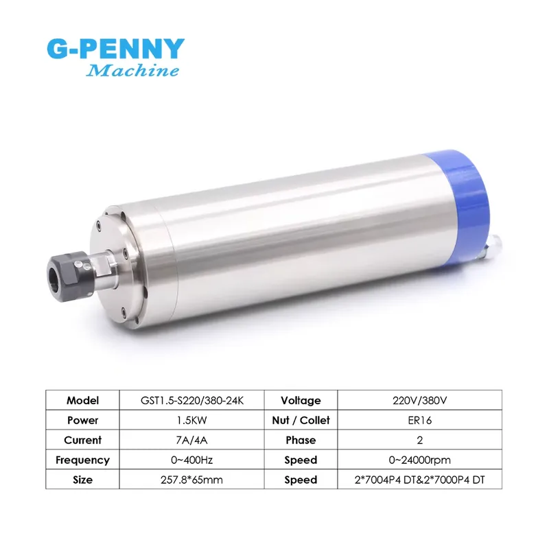Aanpassingsset G-PENNY 110v/22 - Cnc Spindle Motor recensie en prijs