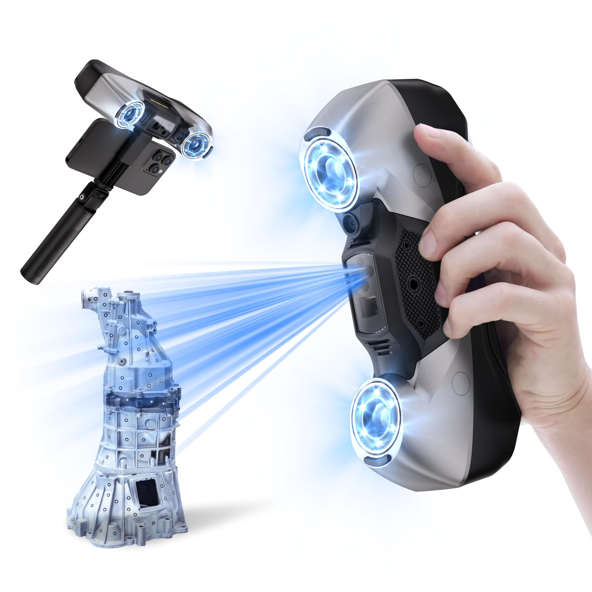 Revopoint MetroY Pro 3D-scanne - Industrial Laser Printing recensie en prijs