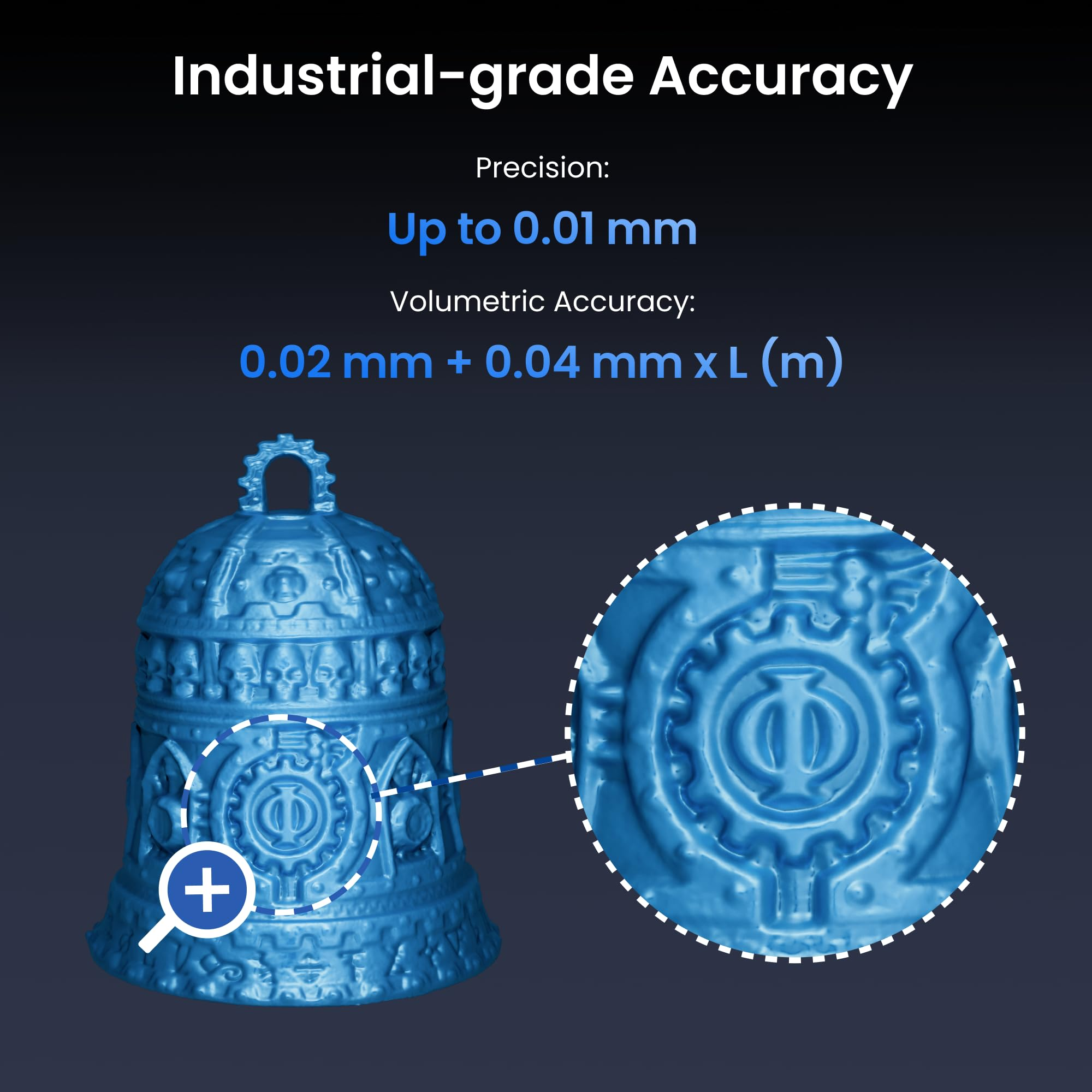Revopoint MetroY Pro 3D-scanne - Industrial Laser Printing recensie en prijs