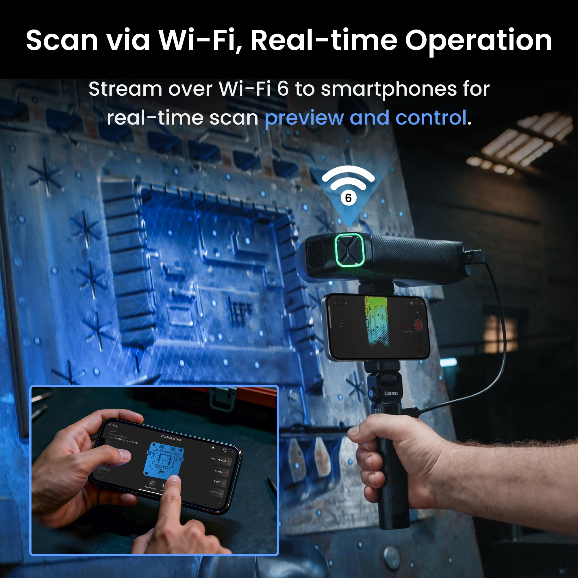 Revopoint MetroY Pro 3D-scanne - Industrial Laser Printing recensie en prijs