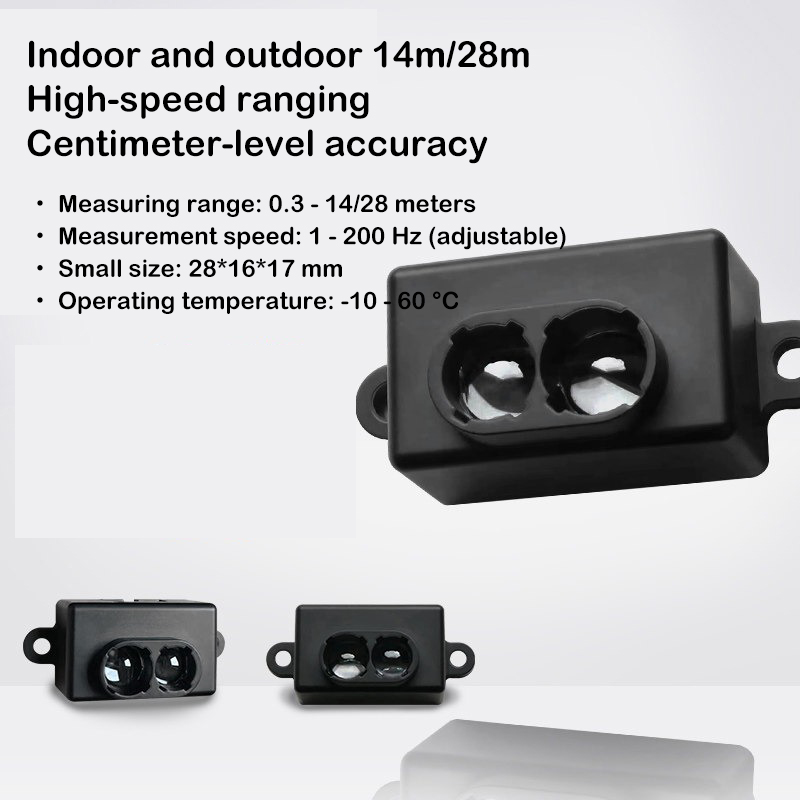 28m/14m TOF infrarood laserafs - Industrial Laser Distance Sensor recensie en prijs