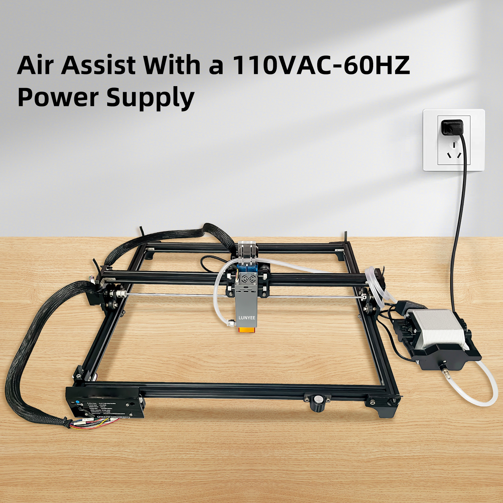 Air Assist voor lasercutter en - Industrial Laser Engraver recensie en prijs